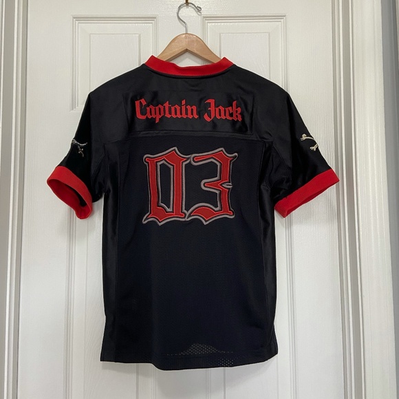 Walt Disney World Pirates of the Caribbean Captain Jack Jersey - Picture 6 of 8